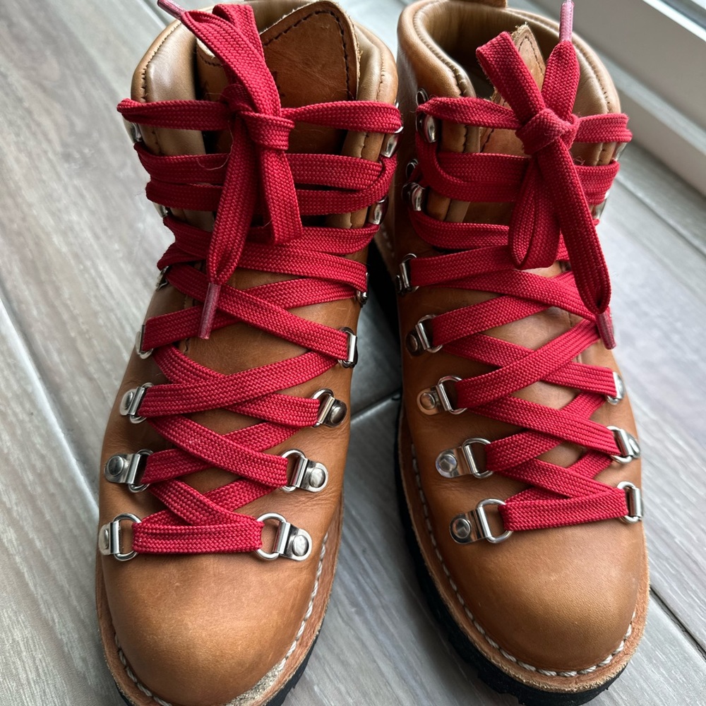 Danner Women's Lace Up Boots - Brown and Red